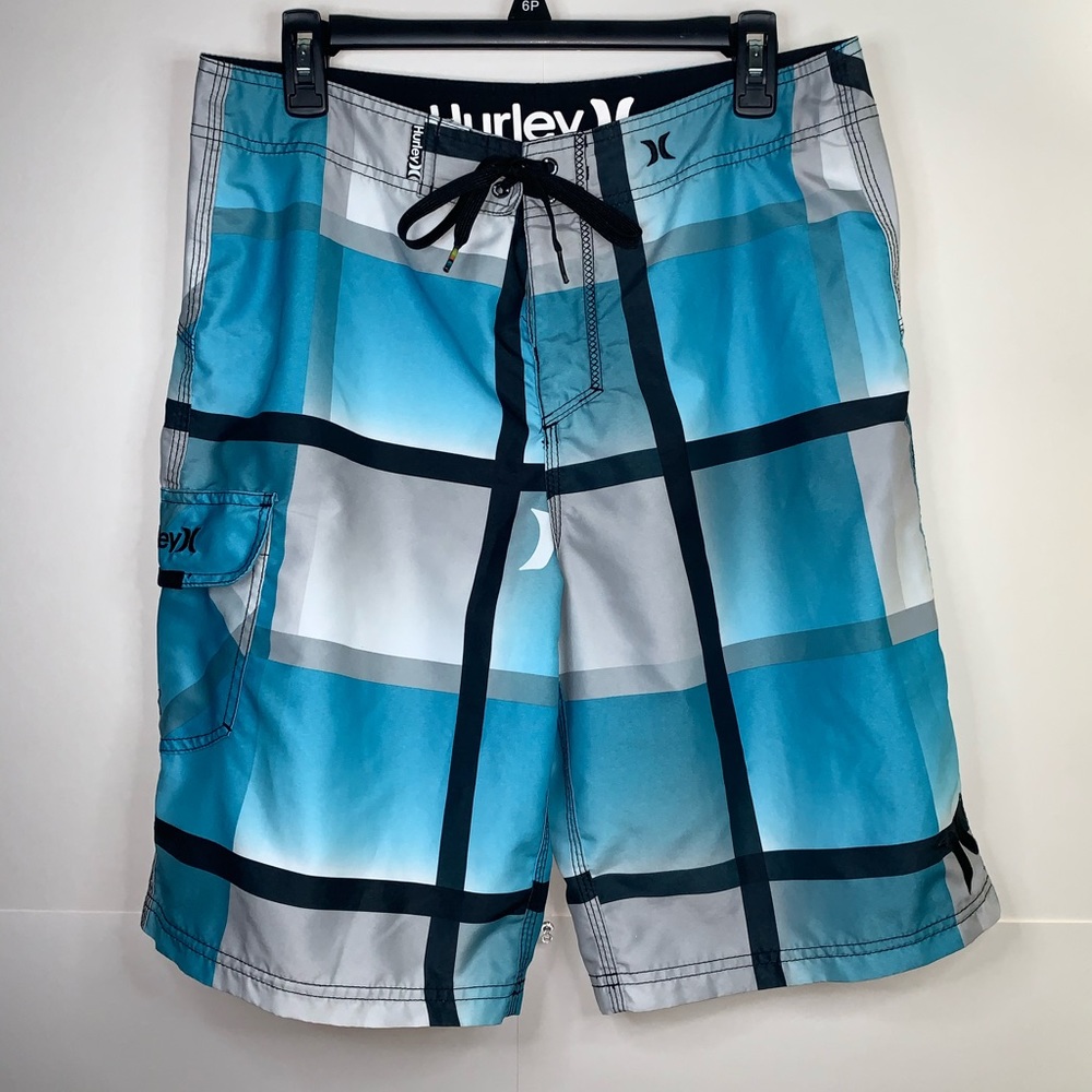 HURLEY blue board shorts